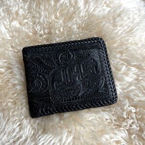 Vintage Tooled Leather Wallet